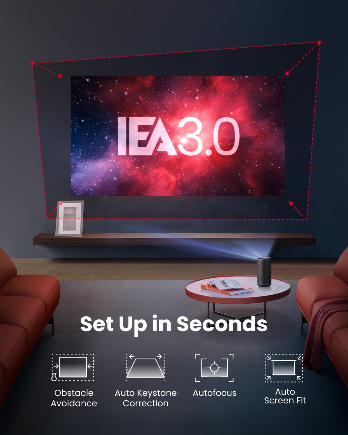 Nebula Capsule 3 Projector -Black