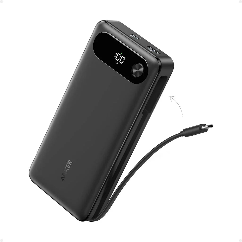 【未使用】ANKER Anker Power Bank Amazon.com: Anker Power Bank 25K 165W with Built-in USB-C
