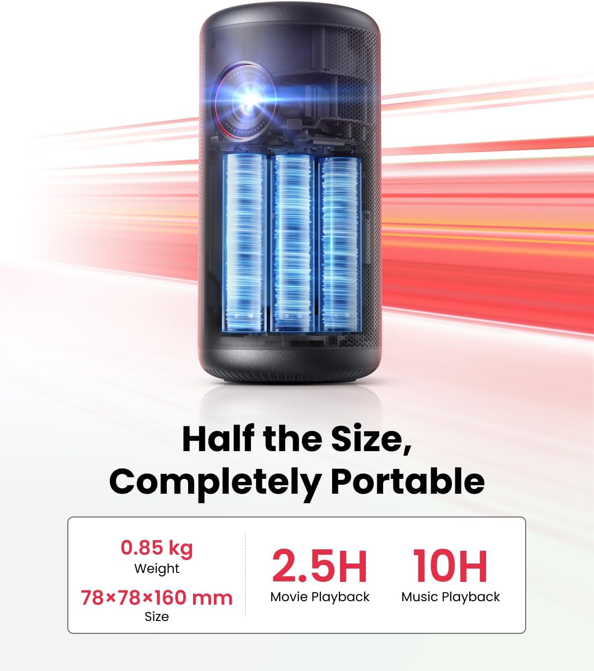 Nebula Capsule 3 Projector -Black