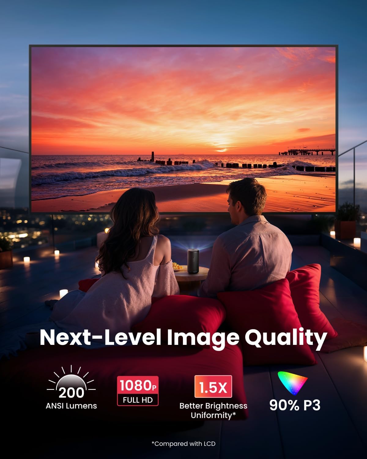 Nebula Capsule 3 Projector -Black