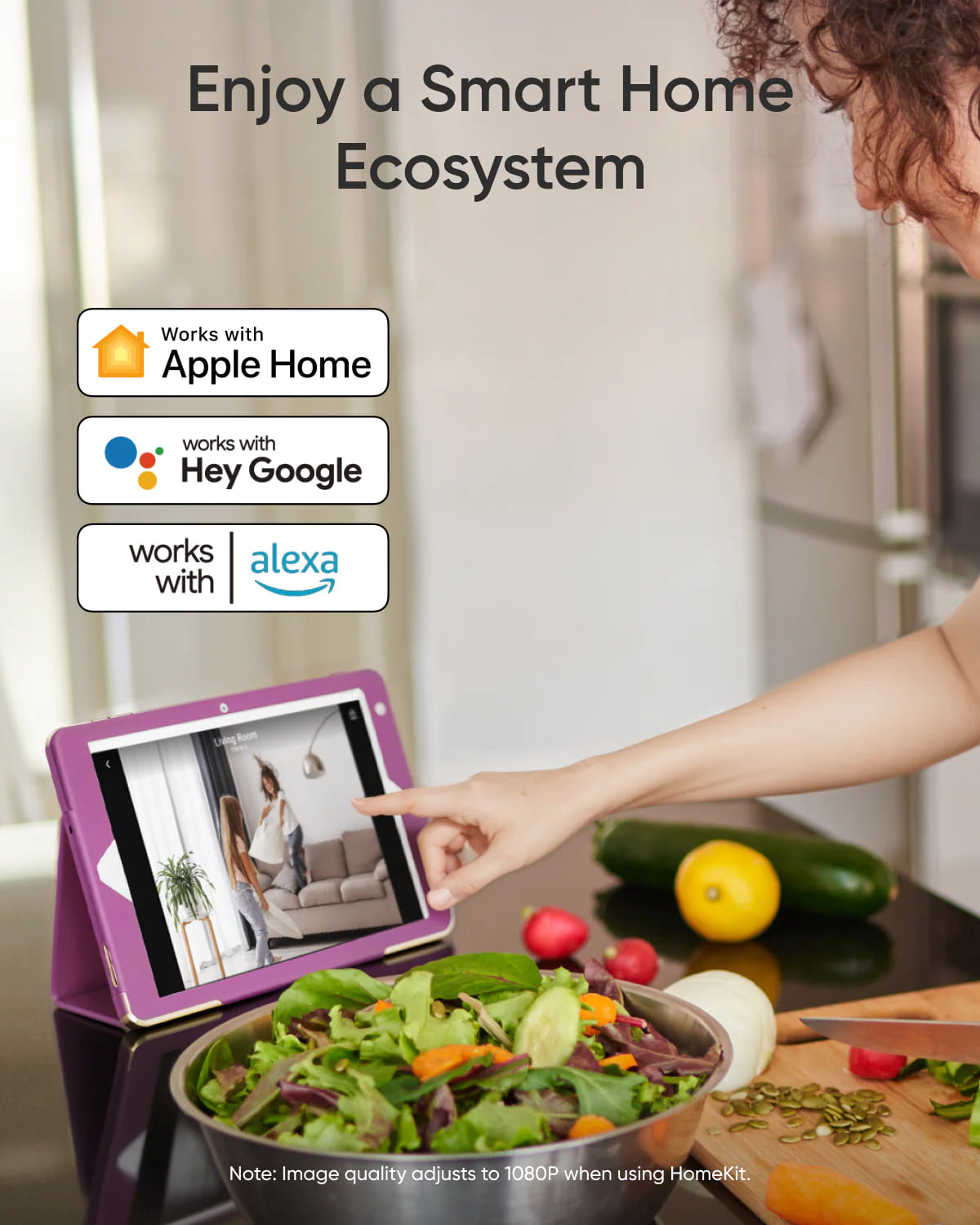 Eufy Indoor Cam E30 4K Pan & Tilt -White