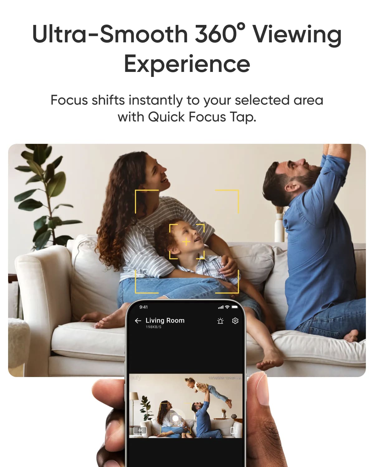 Eufy Indoor Cam E30 4K Pan & Tilt -White