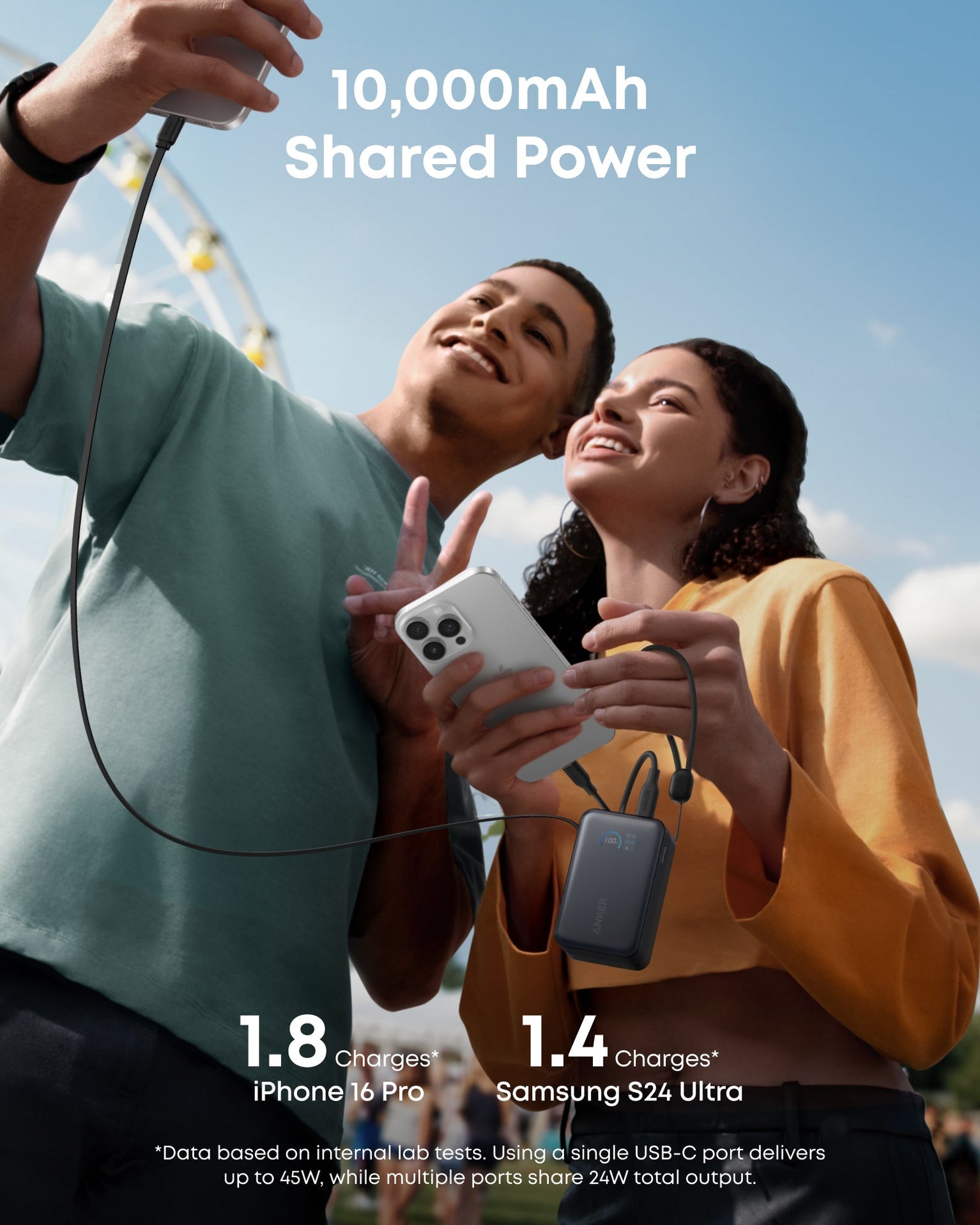 Anker Nano 10K, 45W - Black