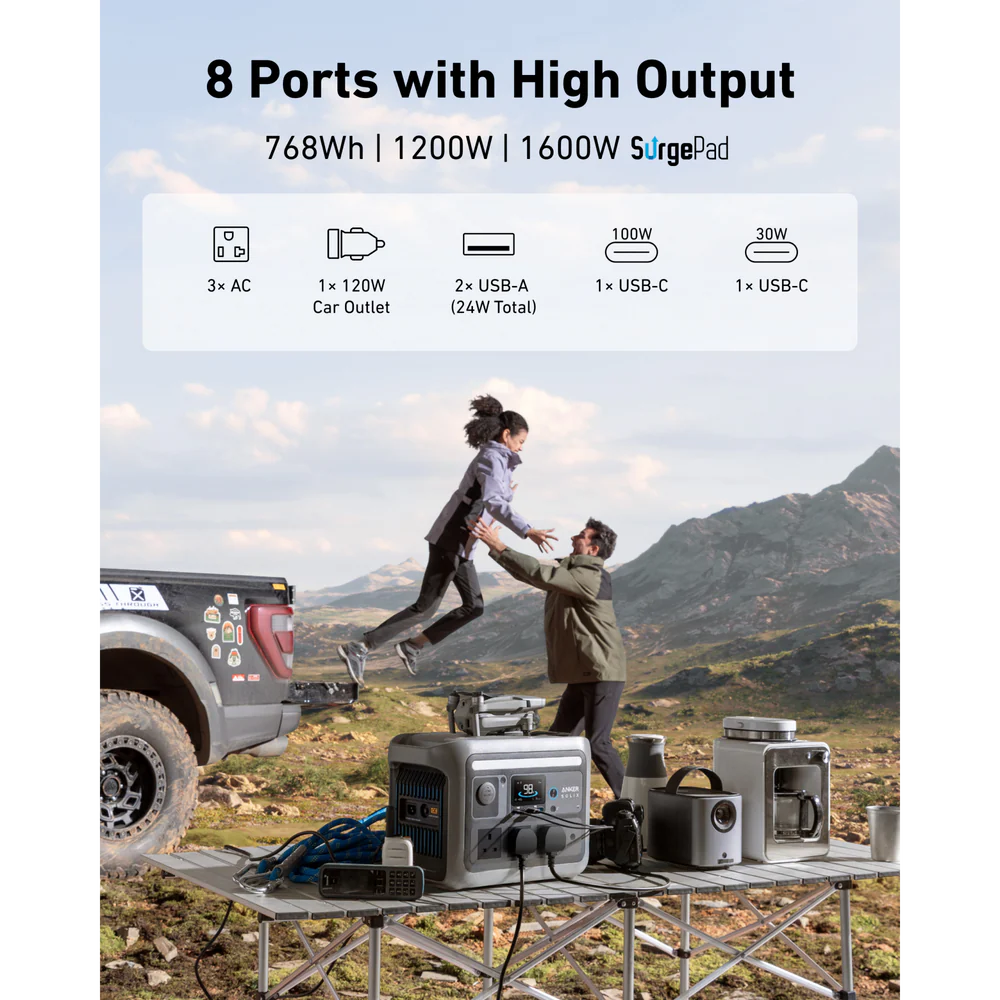 Anker SOLIX C800 Portable Power Station