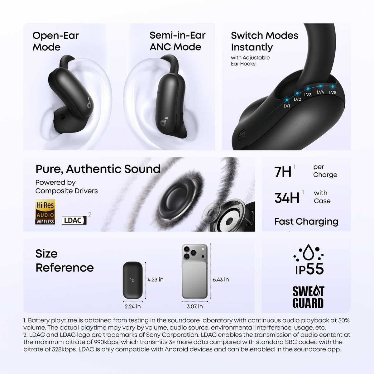 Soundcore AeroFit 2 Pro - Black