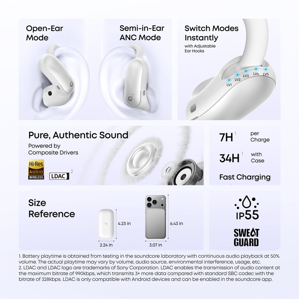 Soundcore AeroFit 2 Pro - White