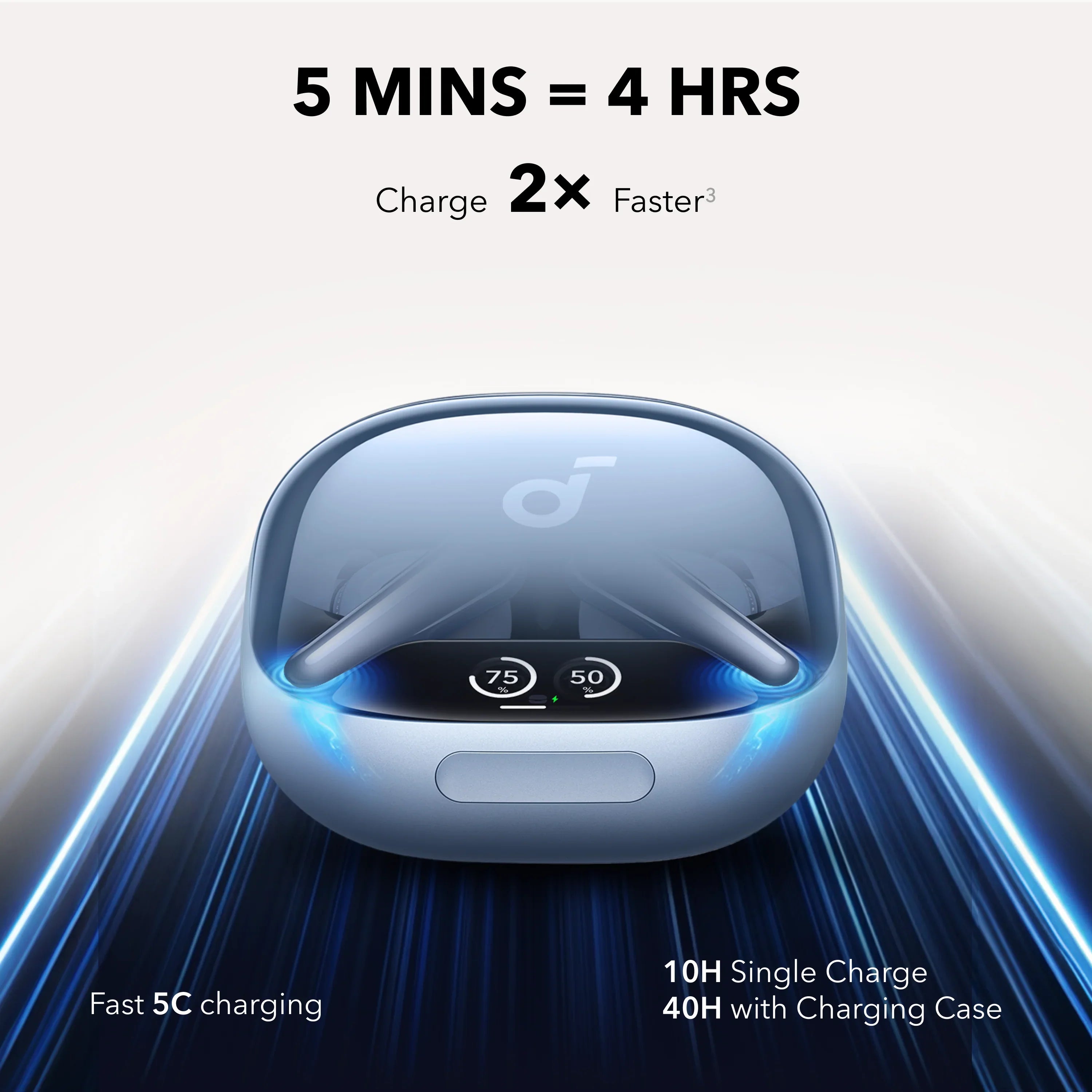 SoundCore Liberty 4 Pro - Blue