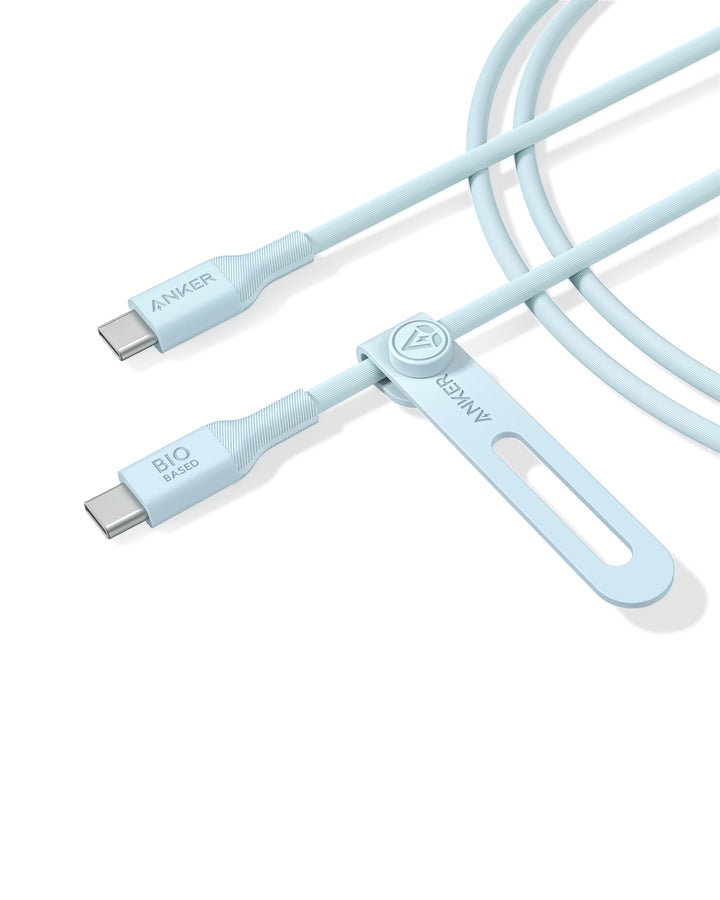 Anker Powerline 544 USB-C to USB-C Cable 140W (Bio-Based)-Blue