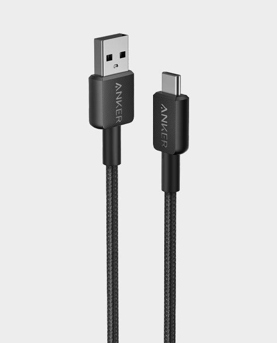 Anker 322 USB-C to USB-A Cable Braided -Black - Anker Kuwait
