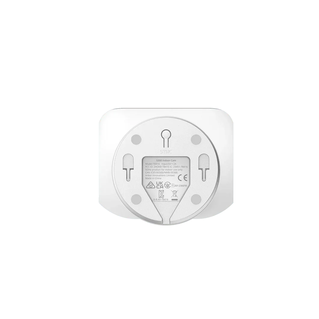 Dufy Indoor Cam S350 Dual Cameras -White - Anker Kuwait