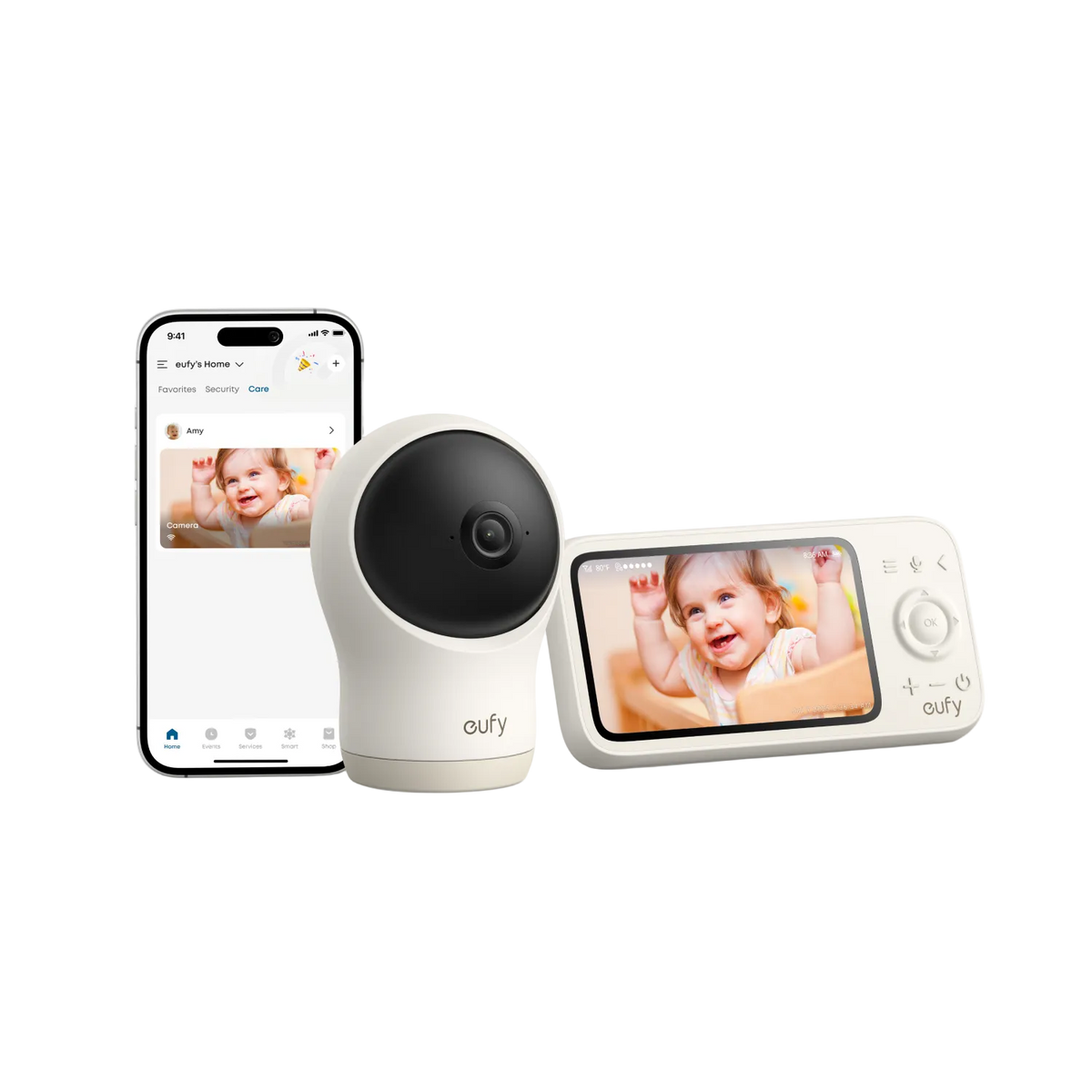 Eufy Baby C10 Monitor 2K Pan-Tilt Camera