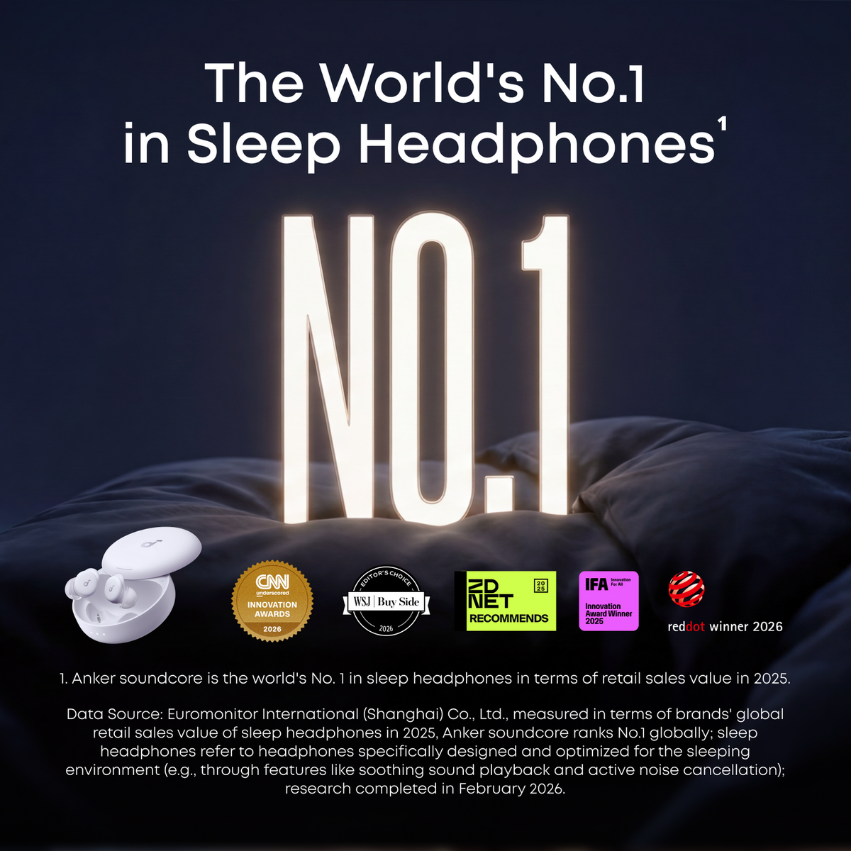 Soundcore Sleep A30 - Purple