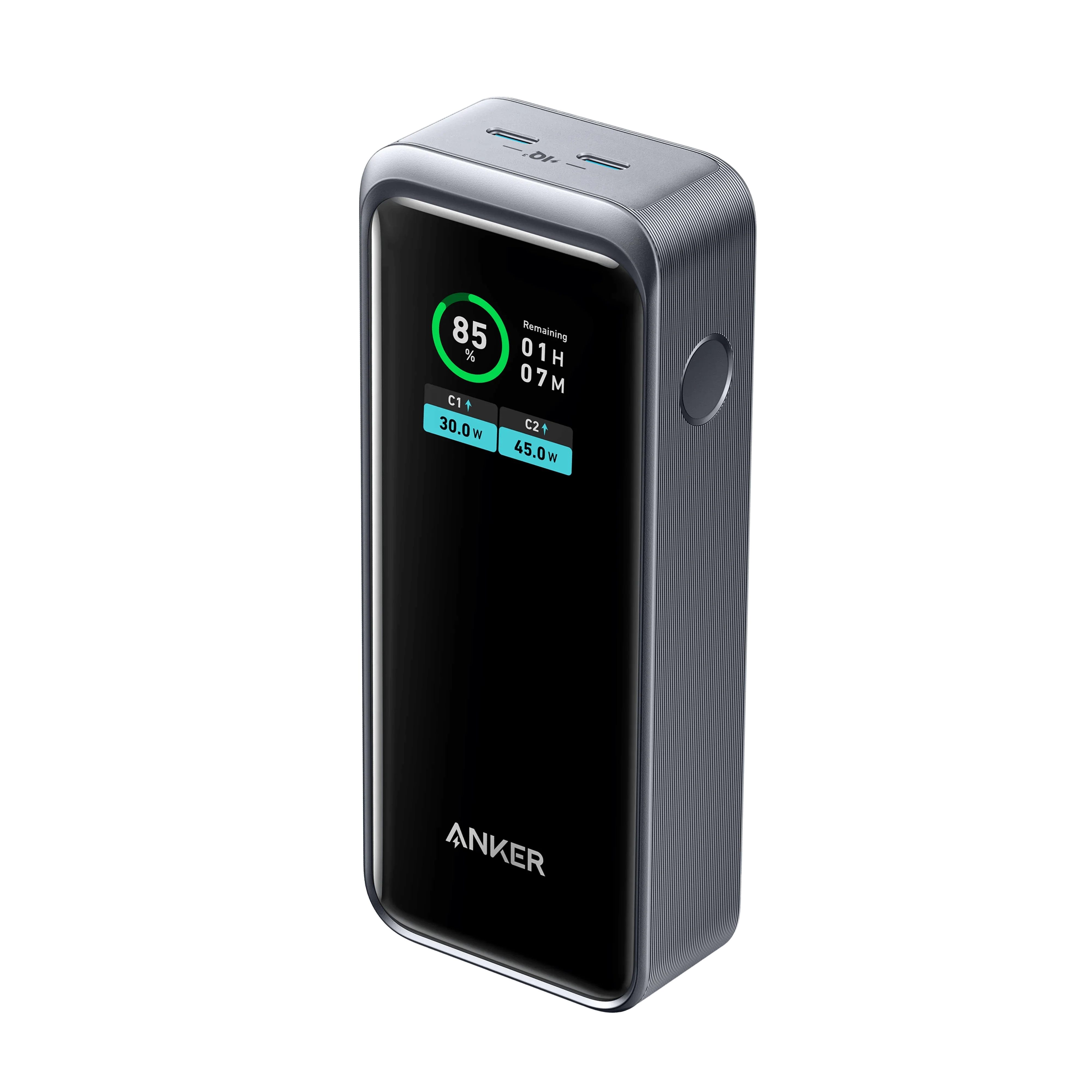 Anker 723 Power Bank(Powre Core 12K) 130W (2C) -Black - Anker Kuwait