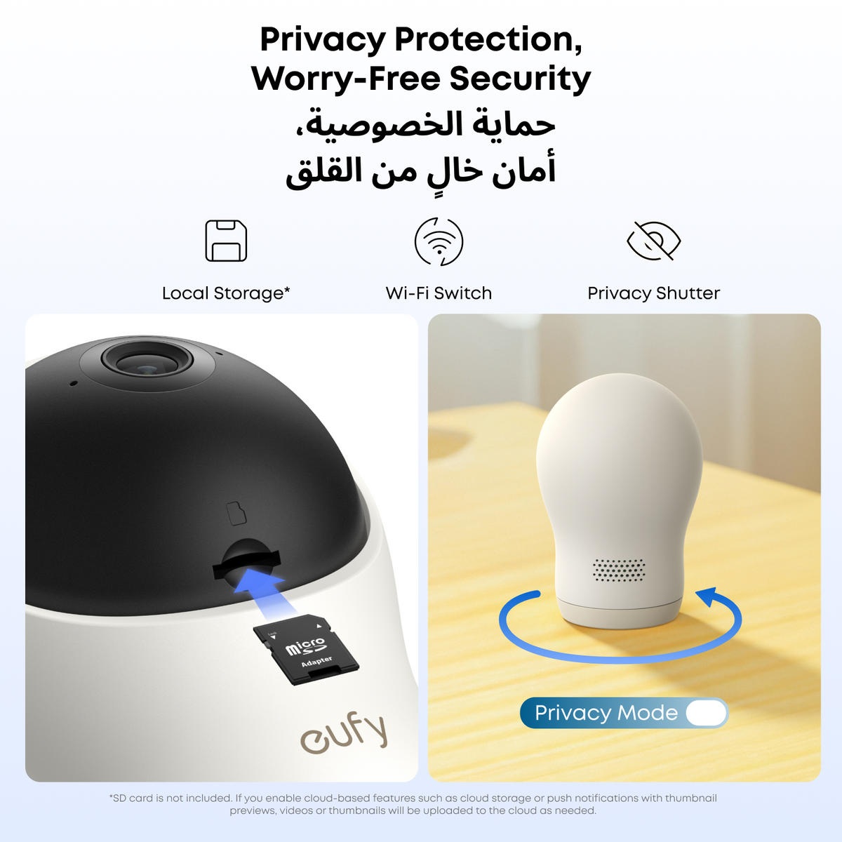 Eufy Baby C10 Monitor 2K Pan-Tilt Camera