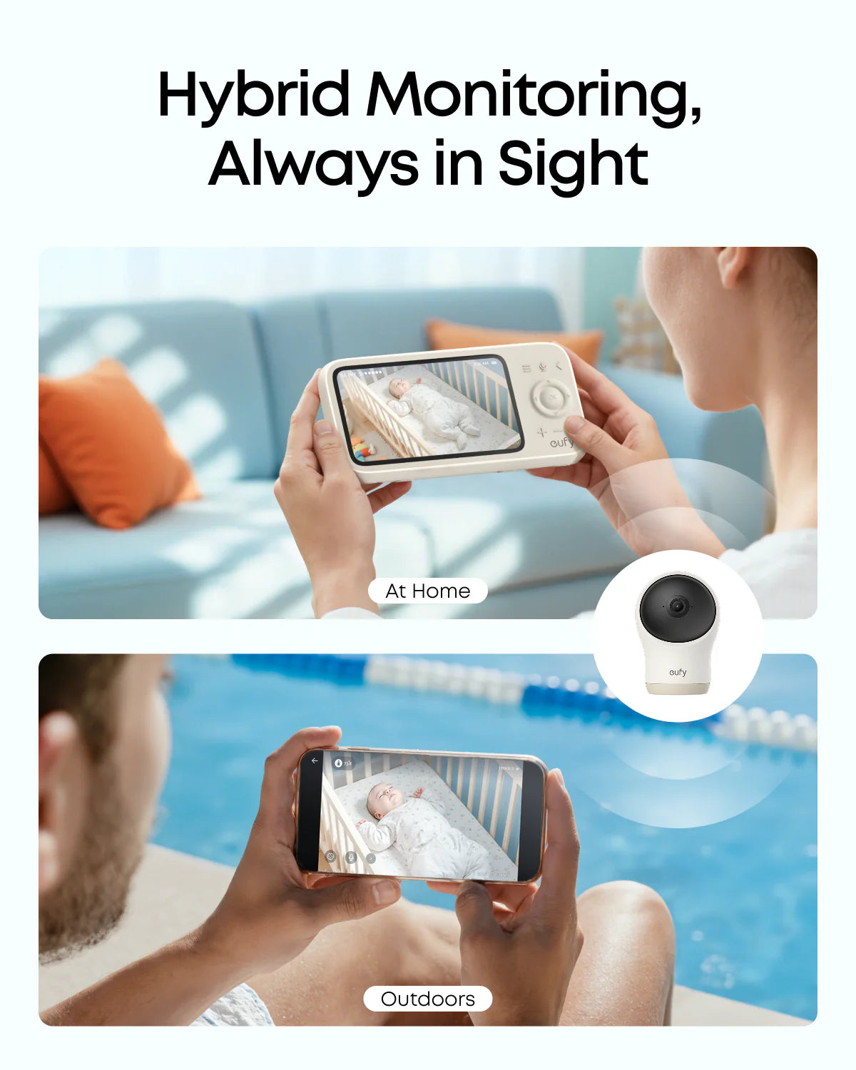 eufy Baby C10 2K Pan-Tilt Add-On Camera
