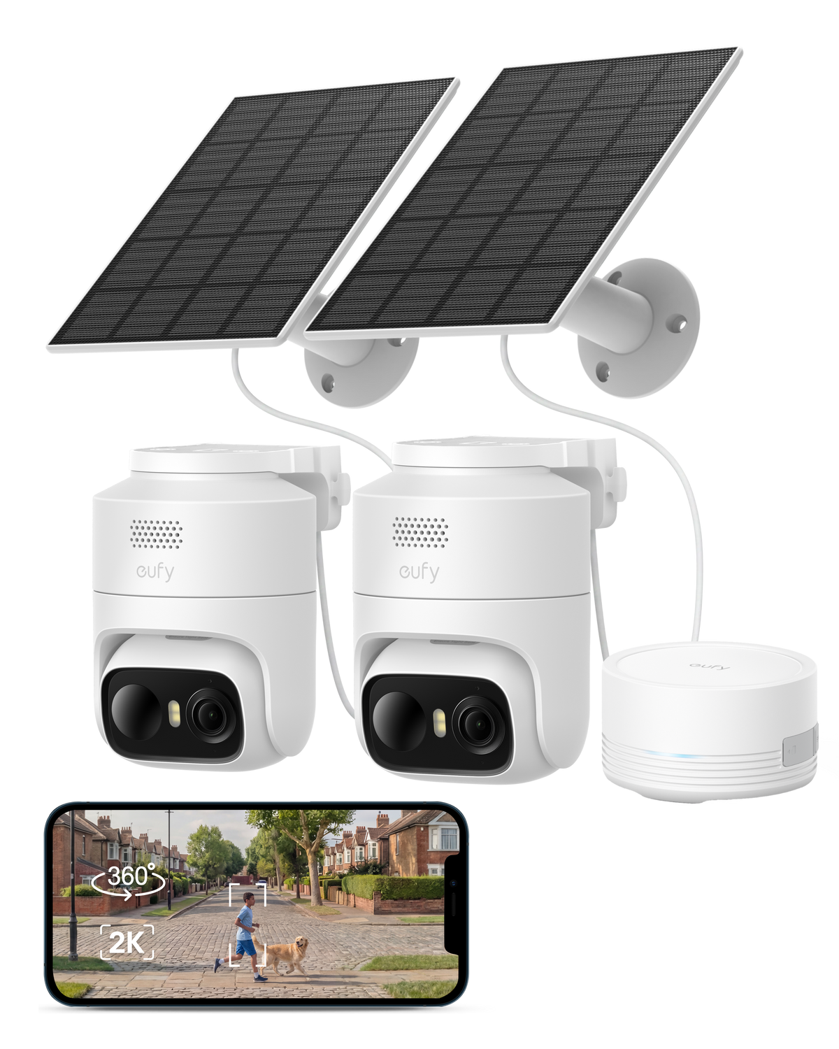 Eufy Cam C37 (2+1 Kit)- White