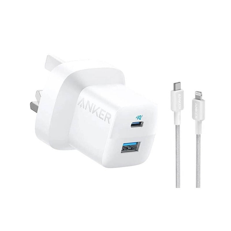 Anker 323 Charger 33W With 3ft USB C To Lightning Cable