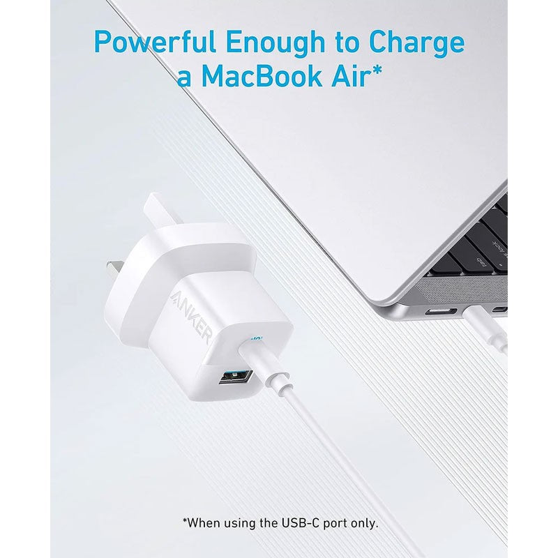 Anker 323 Charger 33W With 3ft USB C To Lightning Cable