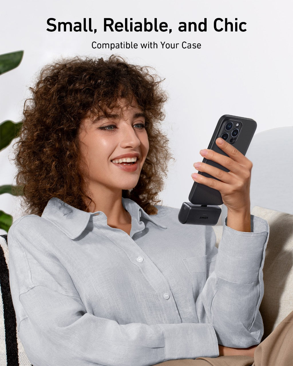 بنك طاقة أنكر نانو 5000mAh - أسود