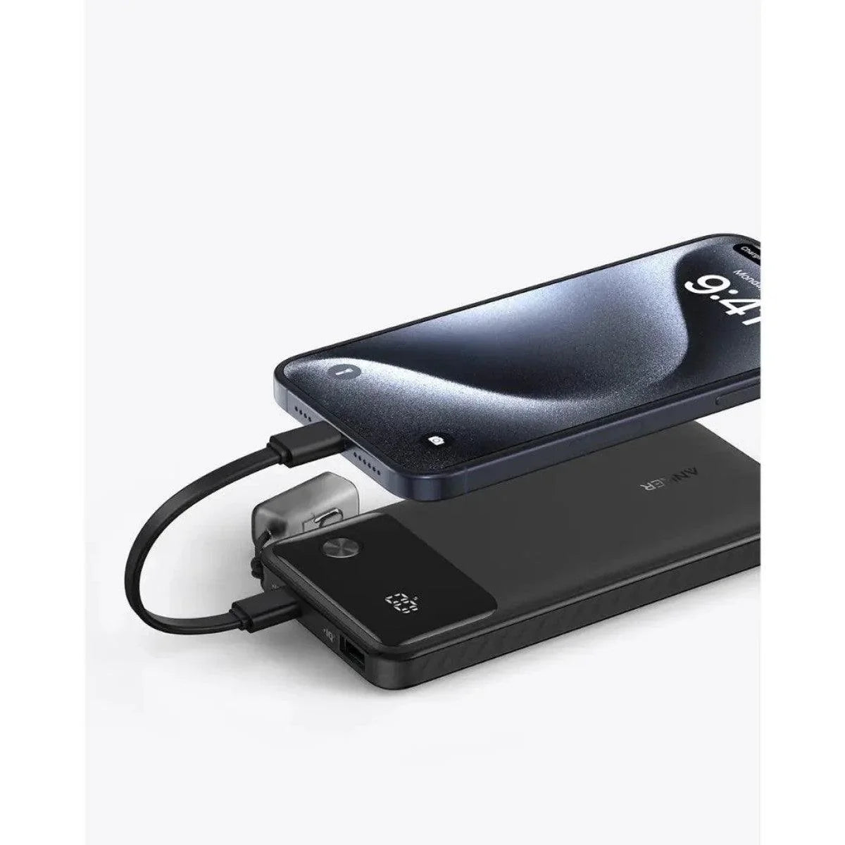 Anker Power Bank (20K, 30W) -Black - Anker Kuwait