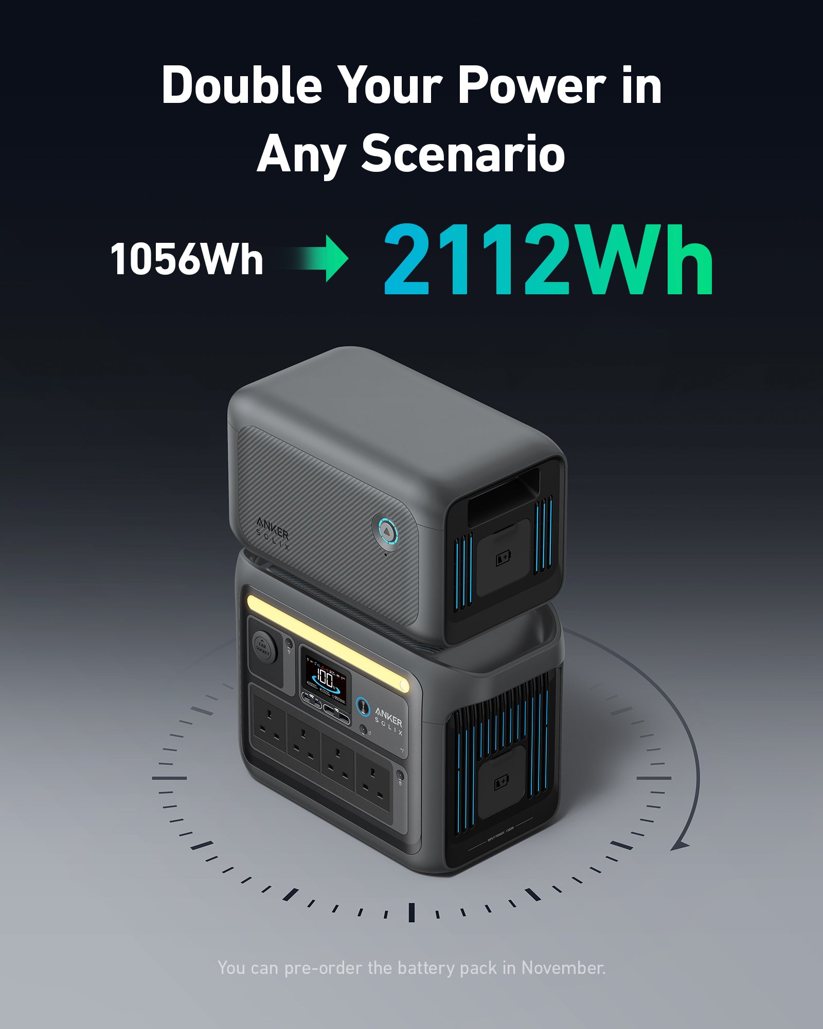 Anker SOLIX C1000 Portable Power Station