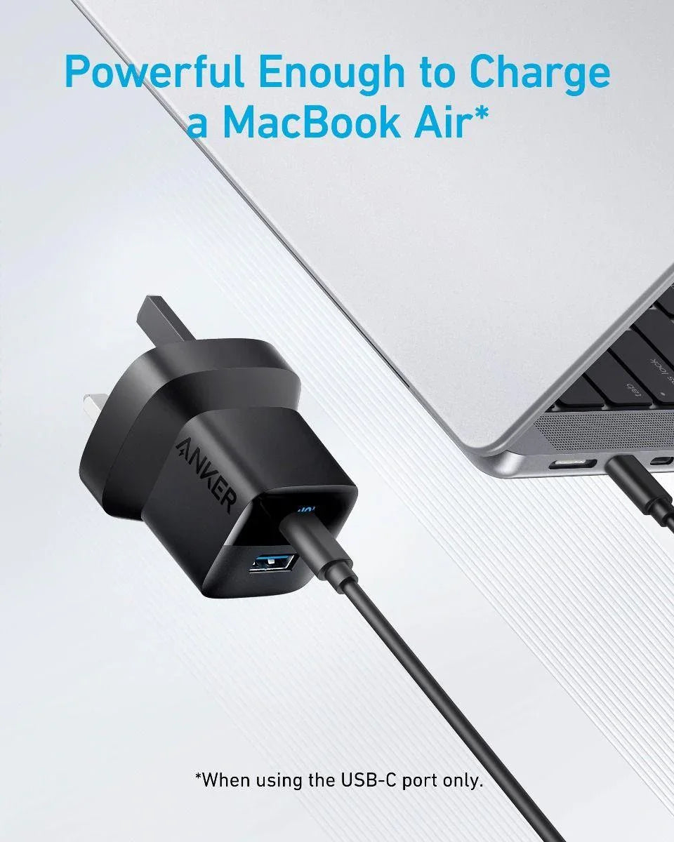 Anker 323 Charger (33W) - Black - Anker Kuwait