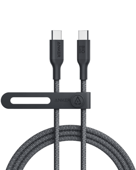 Anker PowerLine 543 USB-C to USB-C 100W (Bio-Nylon) (1.8m/6ft) -Black