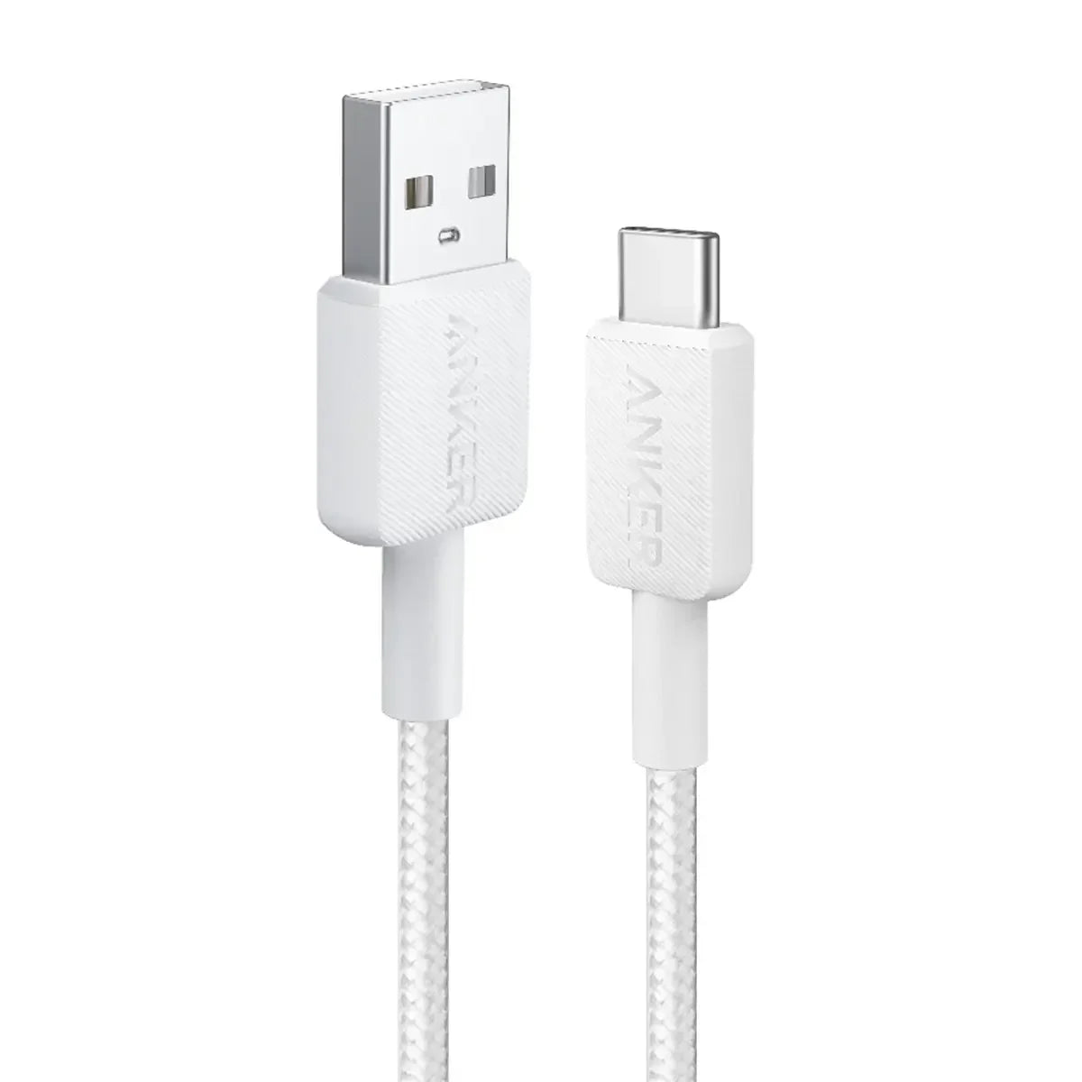 Anker 322 USB-A to USB-C Cable Braided (0.9m/3ft) -White