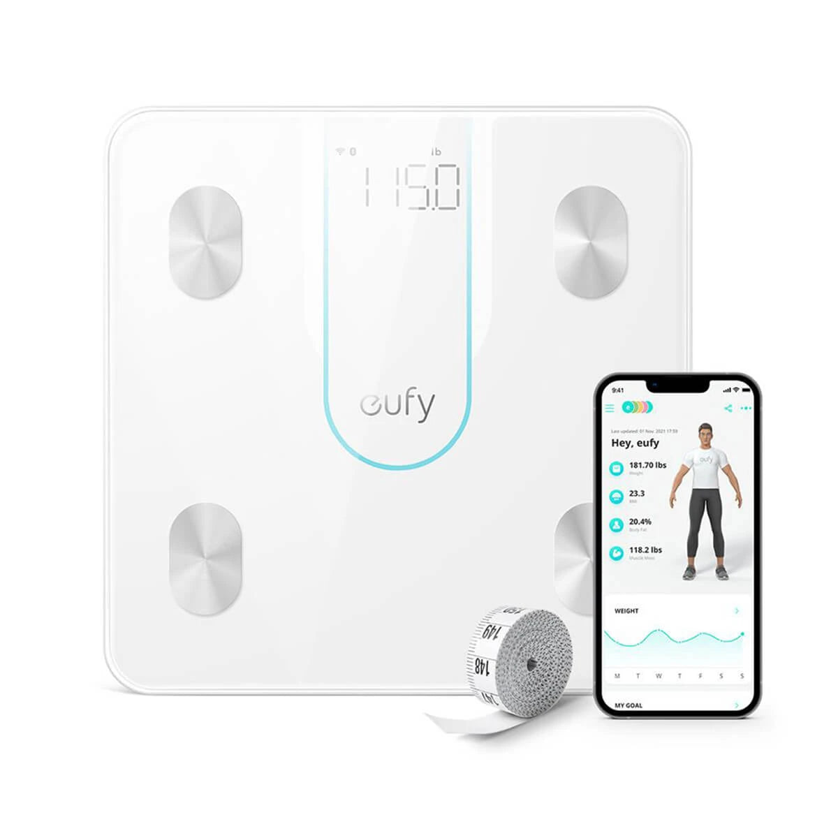 Eufy Smart Scale P2 Pro - White