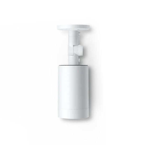 White ceiling-mounted spotlight for modern home lighting