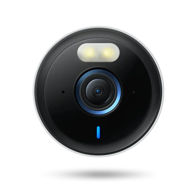 Smart security camera with night vision and blue LED indicator, Anker Kuwait