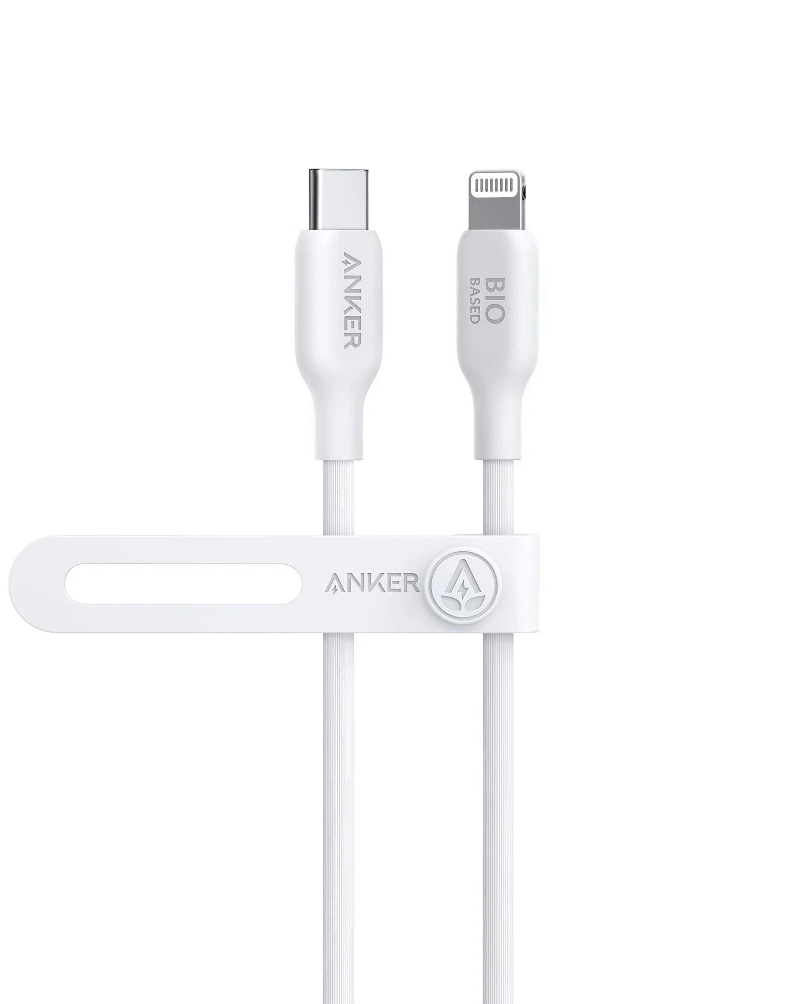 Anker PowerLine 542 USB-C to Lightning (Bio-Based) (1.8m/6ft) -White - Anker Kuwait