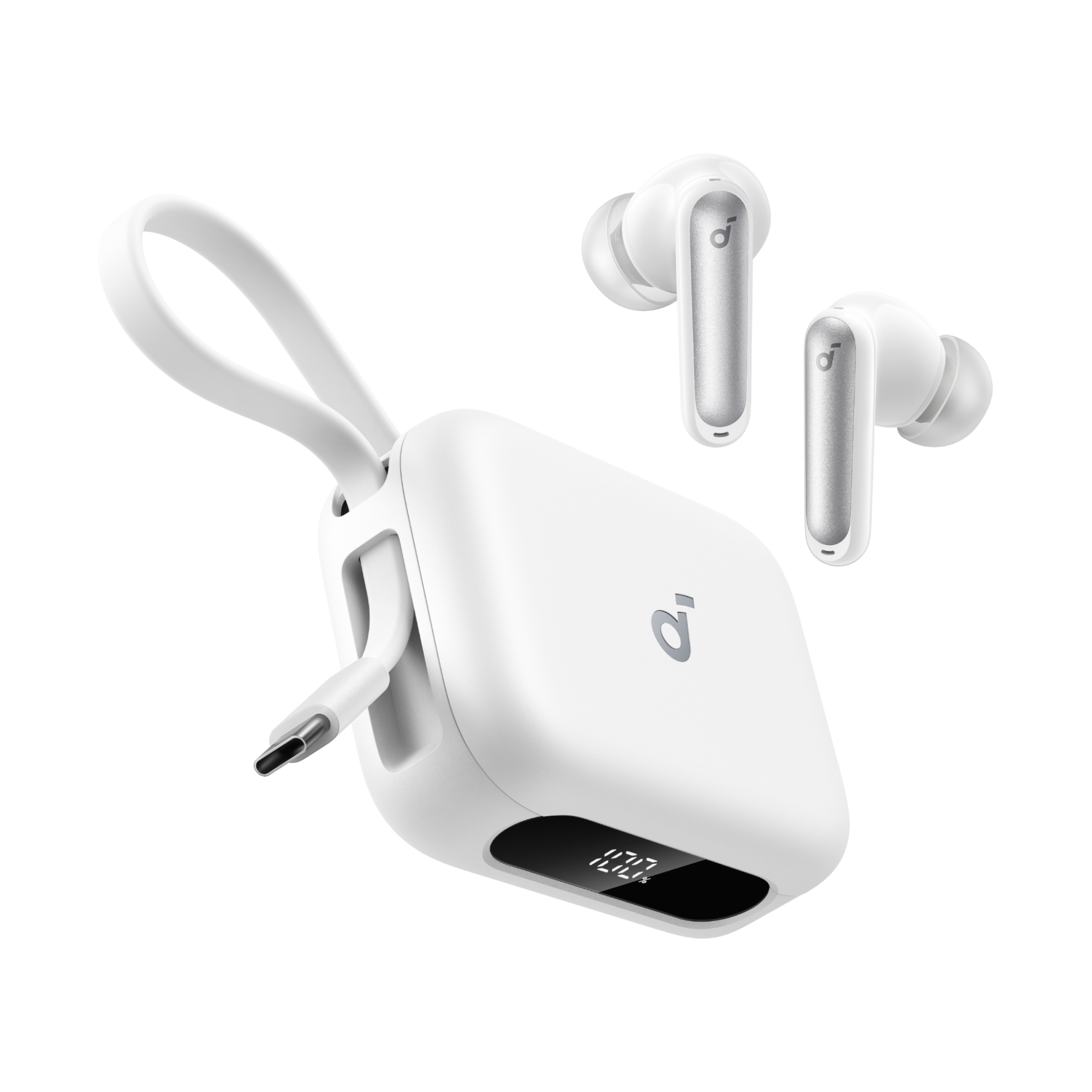 Soundcore P41i White Earbuds with Adaptive ANC | Anker Kuwait