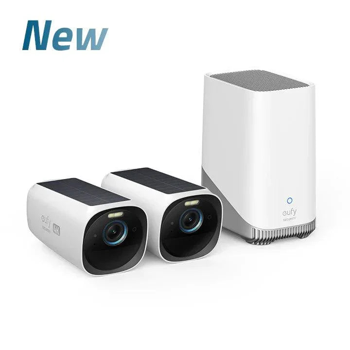 EufyCam 3 4K (2 Camera Kit) -White - Anker Kuwait