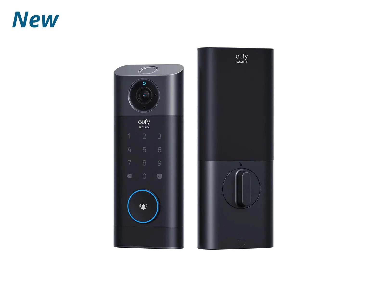 Eufy Video Smart Lock FingerPrint & Wi-Fi -Black - Anker Kuwait