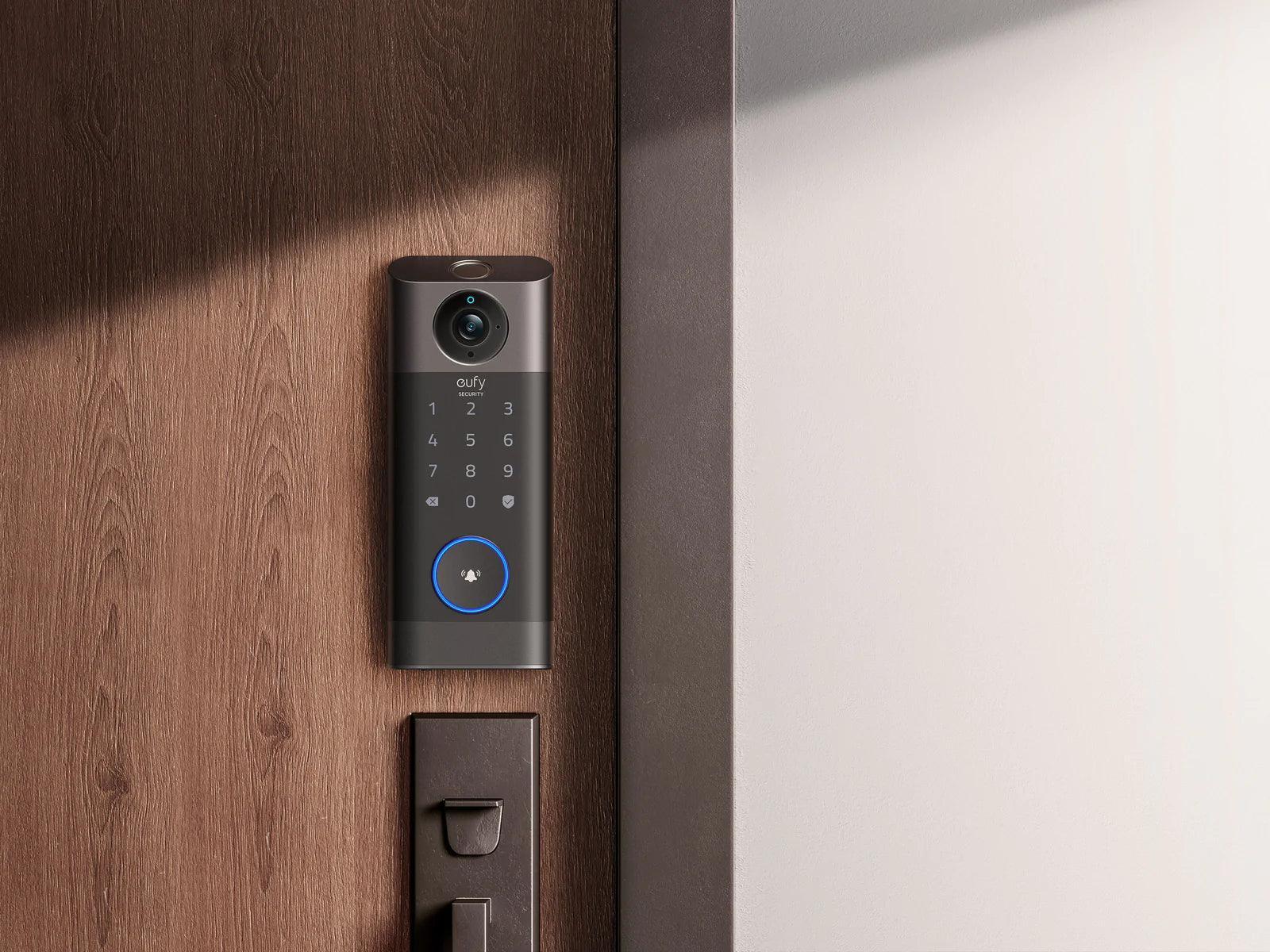 Eufy Video Smart Lock FingerPrint & Wi-Fi -Black - Anker Kuwait