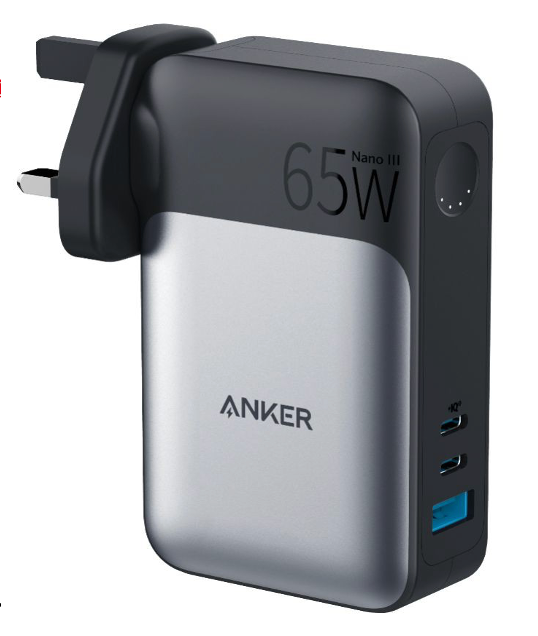 Anker 733 Power Bank 10000 GaNPrime 65W (2-in-1) -Black