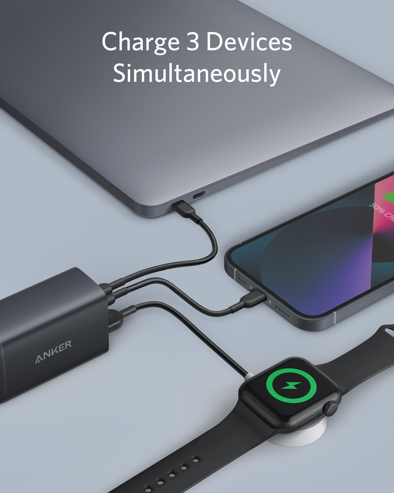 Anker PowerPort III 3-Port 65W Pod-Black - Anker Kuwait