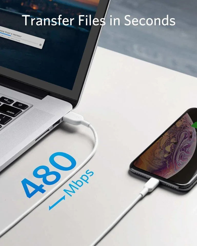 Anker PowerLine II Lightning (90cm/3ft) C89 - Anker Kuwait