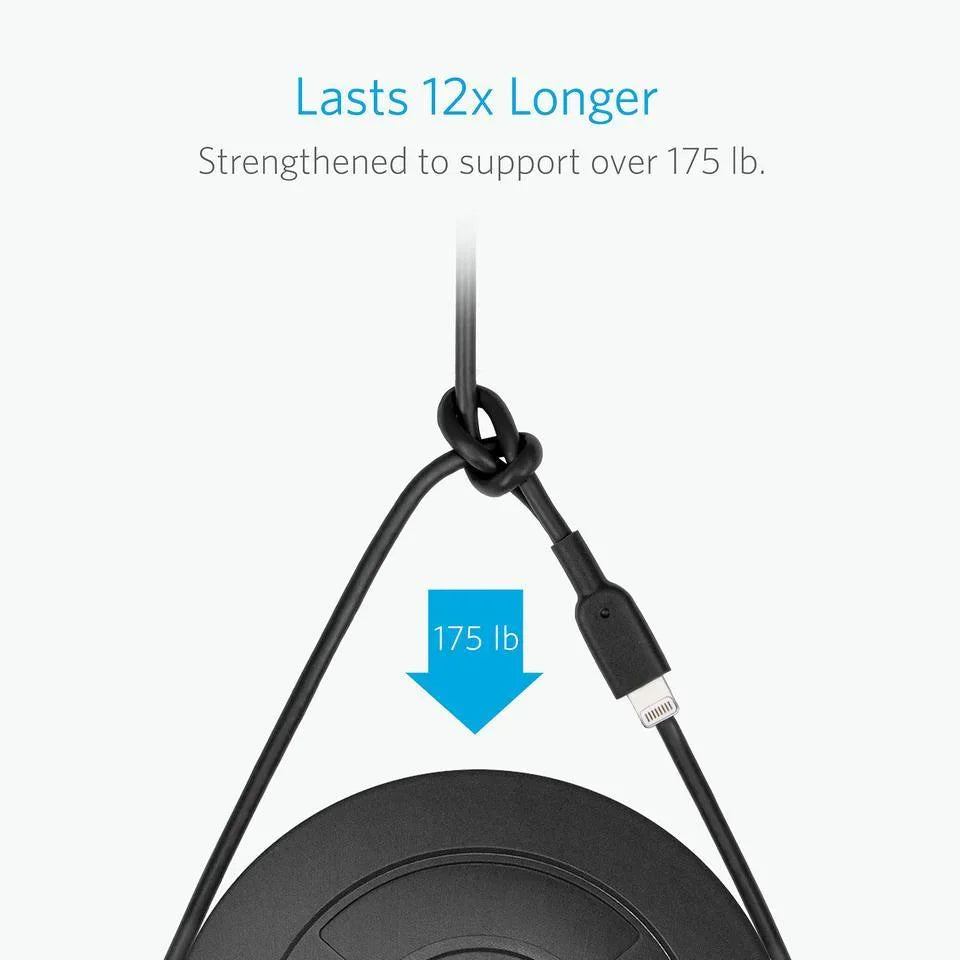 Anker PowerLine II Lightning (90cm/3ft) C89 - Anker Kuwait