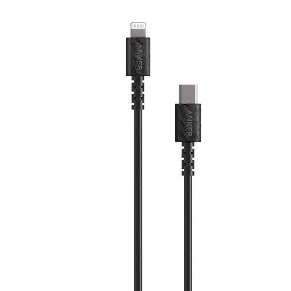 Anker PowerLine Select USB-C to Lightning (90cm/3ft) -Black - Anker Kuwait