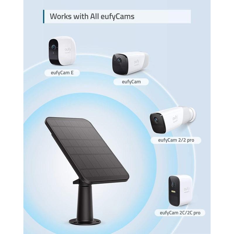 Eufy Solar Panel Charger - Black - Anker Kuwait