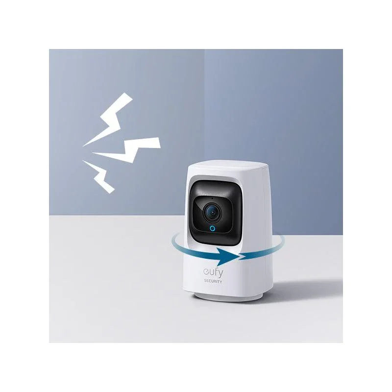 Eufy Indoor Cam 2K Pan & Tilt -White - Anker Kuwait