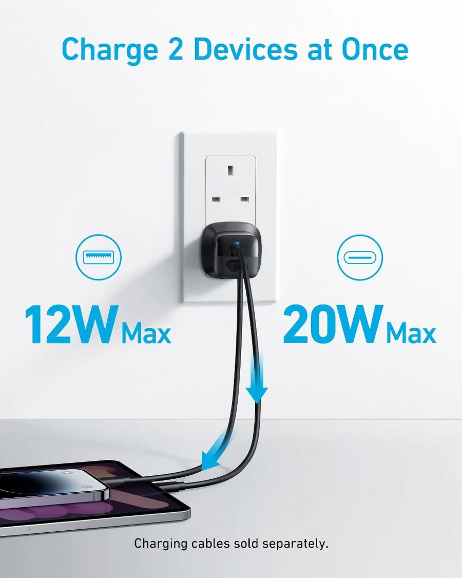Anker 323 Charger (33W) -White