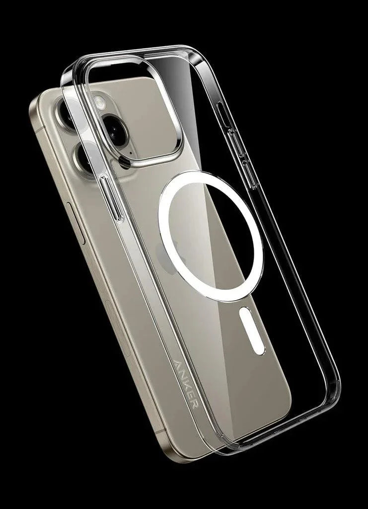 Anker iPhone 15 Pro Max Clear Magnetic Phone Case Clear Anker iPhone 15 Pro Max Clear Magnetic Phone Case Clear
