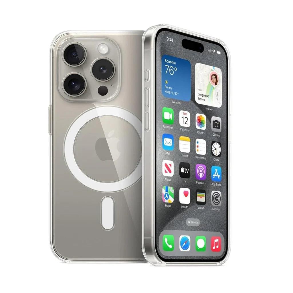 Anker iPhone 15 Pro Clear Magnetic Phone Case - Anker Kuwait