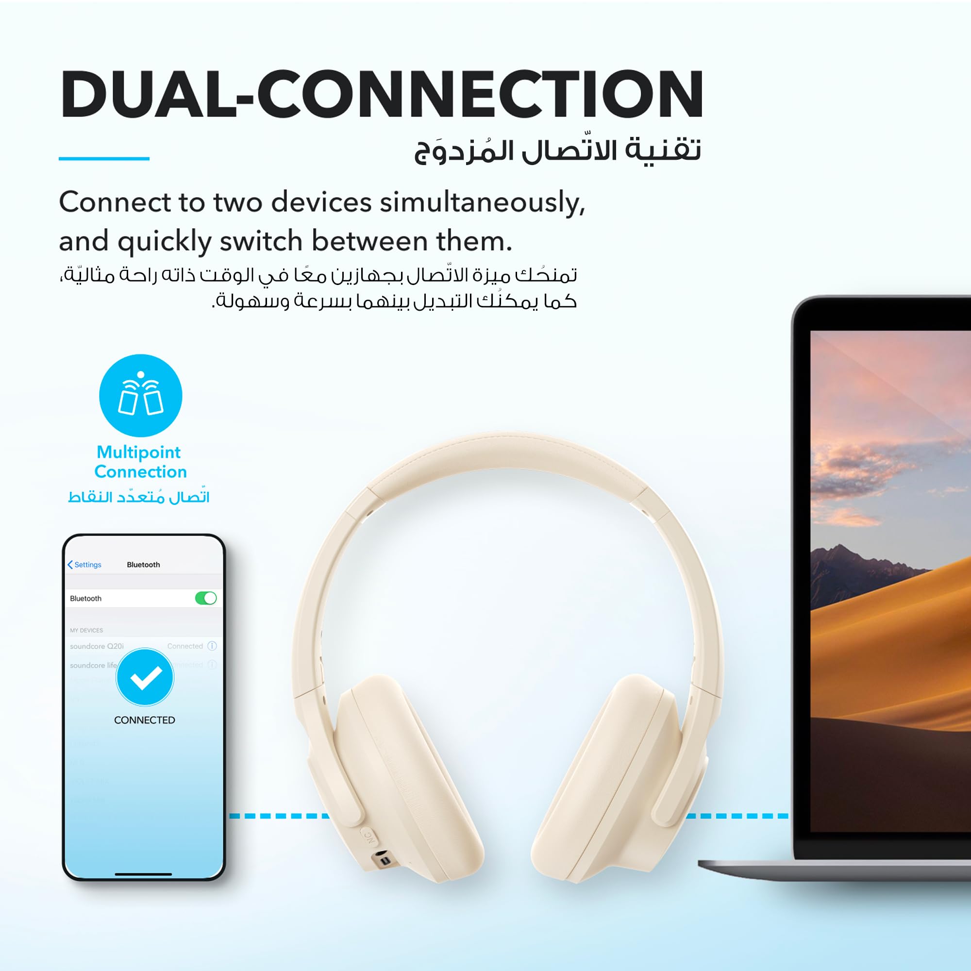 soundcore Q20i - White