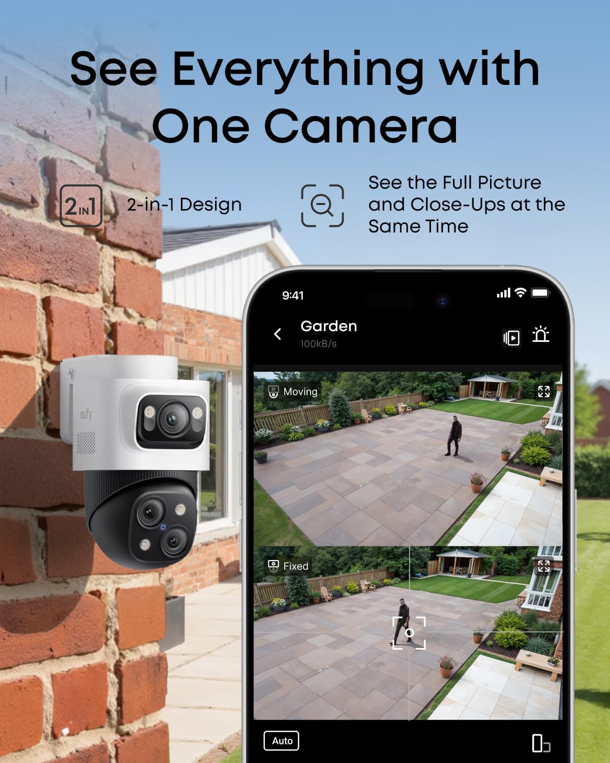 Eufy PoE Cam S4 - White