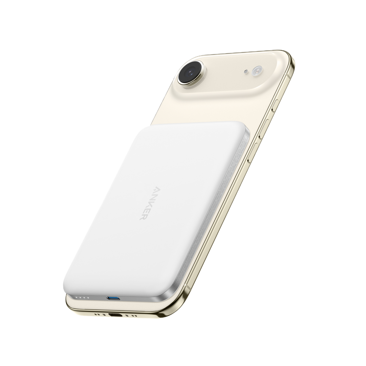 Anker Nano 5K MagGo Slim - White