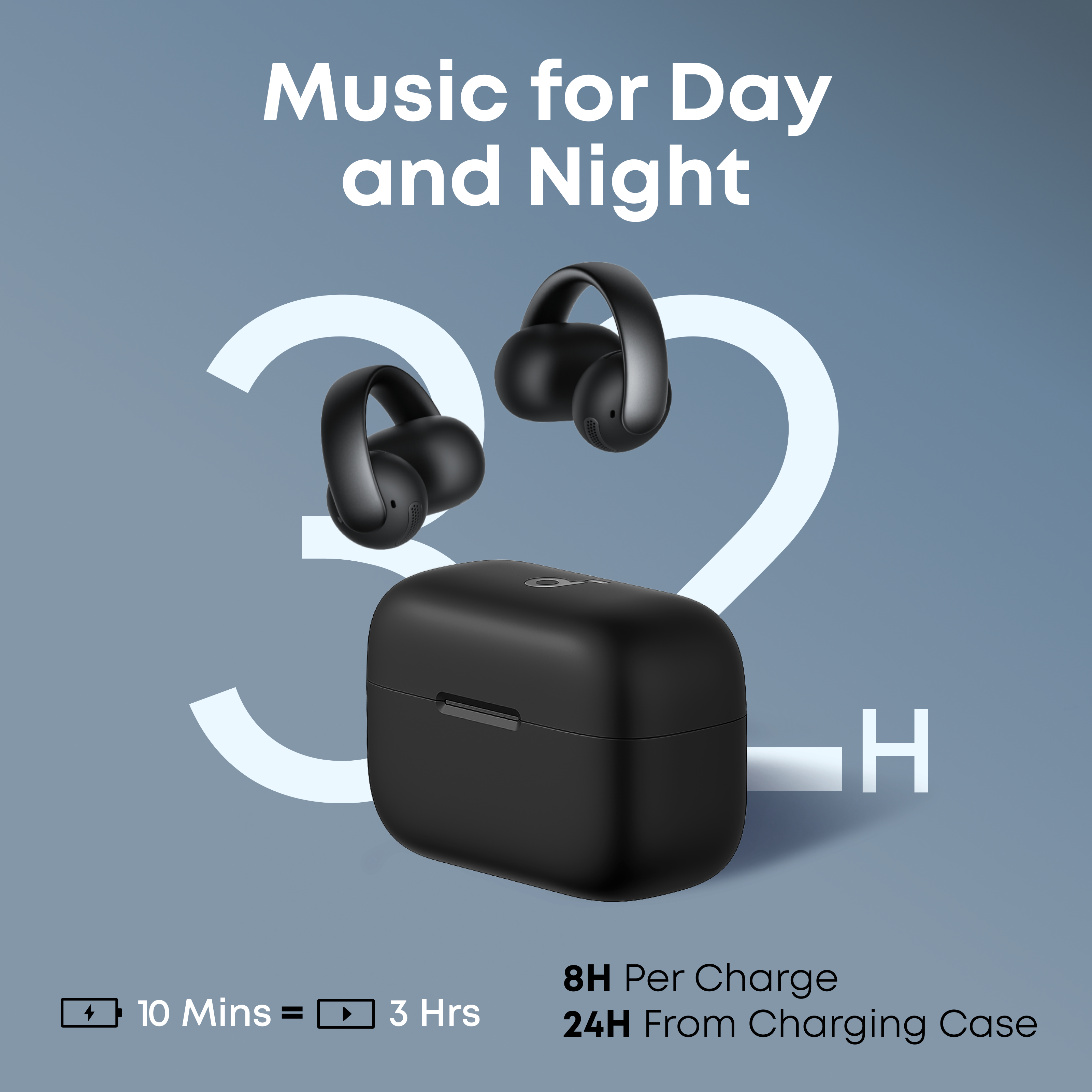 soundcore AeroClip - Black